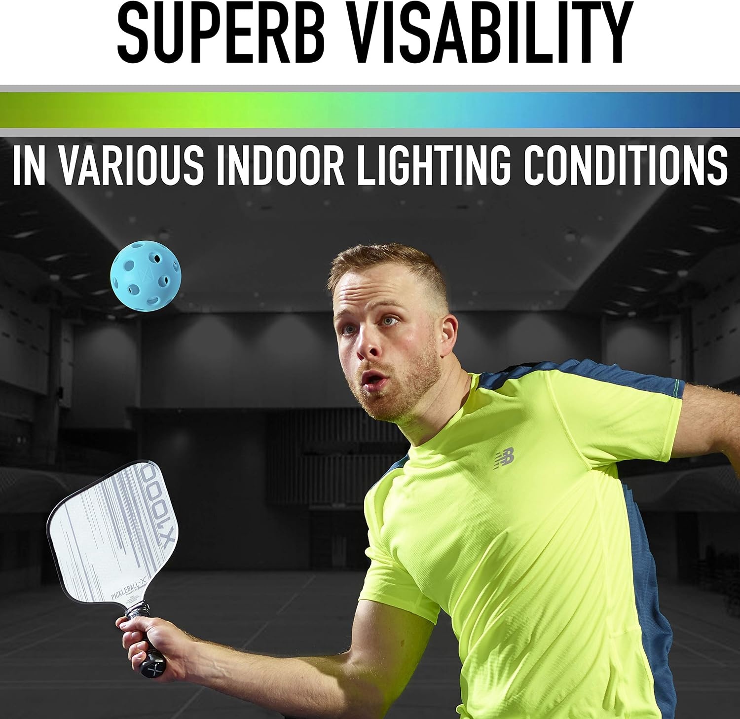 image:imageFranklin Sports X26 Indoor Pickleballs  3 Pack 12 Pack amp 100 Pack Bulk  USAPA Approved Tournament Pickleballs  Multiple ColorsBlue
