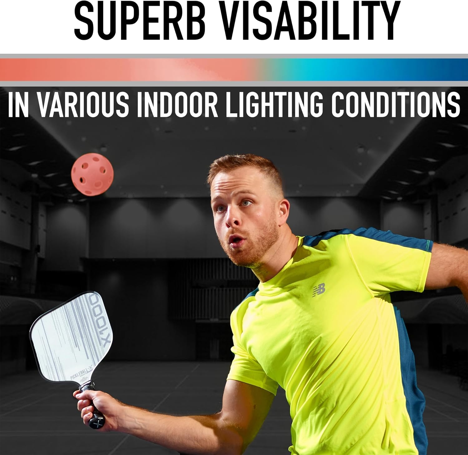 image:imageFranklin Sports X26 Indoor Pickleballs  3 Pack 12 Pack amp 100 Pack Bulk  USAPA Approved Tournament Pickleballs  Multiple ColorsPeach