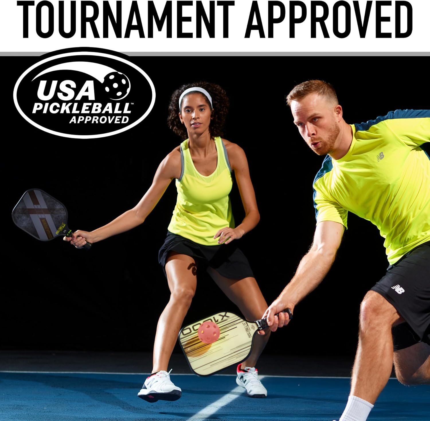 image:imageFranklin Sports X26 Indoor Pickleballs  3 Pack 12 Pack amp 100 Pack Bulk  USAPA Approved Tournament Pickleballs  Multiple ColorsPeach
