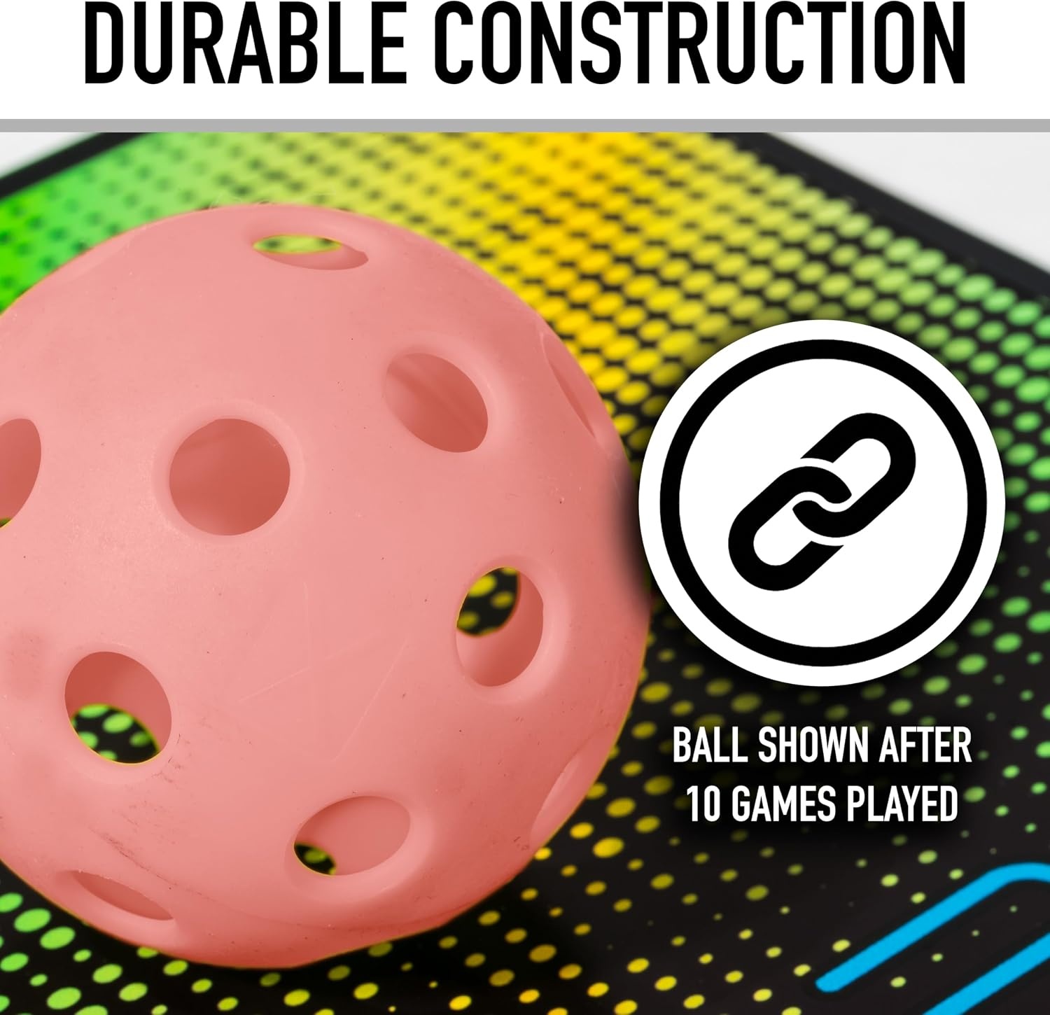 image:imageFranklin Sports X26 Indoor Pickleballs  3 Pack 12 Pack amp 100 Pack Bulk  USAPA Approved Tournament Pickleballs  Multiple ColorsPeach