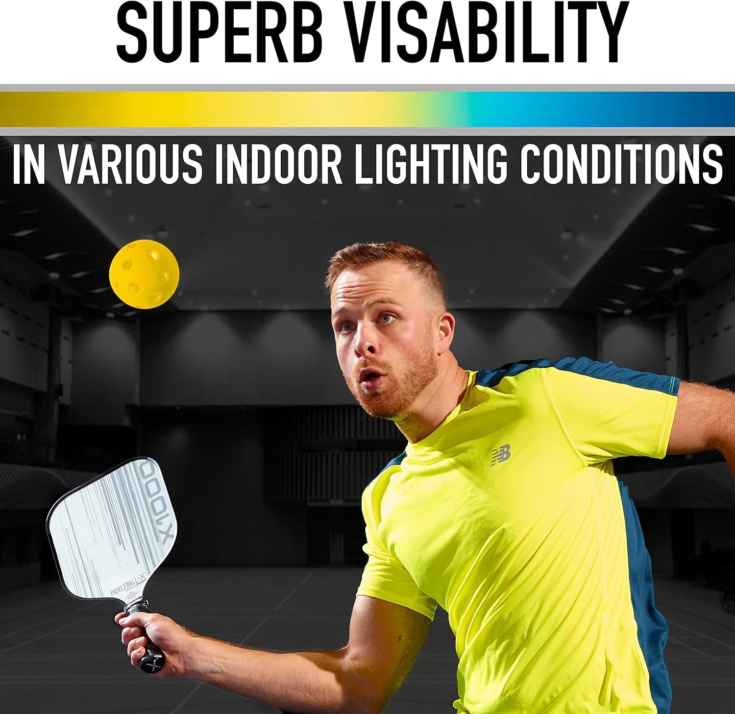 image:imageFranklin Sports X26 Indoor Pickleballs  3 Pack 12 Pack amp 100 Pack Bulk  USAPA Approved Tournament Pickleballs  Multiple ColorsYellow