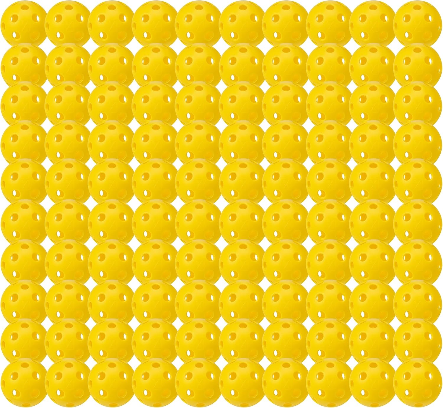 image:imageFranklin Sports X26 Indoor Pickleballs  3 Pack 12 Pack amp 100 Pack Bulk  USAPA Approved Tournament Pickleballs  Multiple ColorsYellow