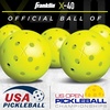 image:imageFranklin Pickleball 2 Player Carbon Fiber Paddle and X40 Pickleball Set  2 Carbon Fiber Paddles  4 X40 Balls  USA Pickleball ApprovedOne Size
