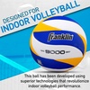 image:imageFranklin Sports 9000 Indoor Volleyball  Official Size and Weight Volleyball  Advanced Performance  Premium Soft Cover and Bounce  Air Pump Included