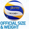 image:imageFranklin Sports 9000 Indoor Volleyball  Official Size and Weight Volleyball  Advanced Performance  Premium Soft Cover and Bounce  Air Pump Included