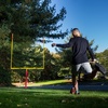 image:imageFranklin Sports Authentic Steel Football Goal Post 85 x 55  Post for Kids  Football Goal Post Set  Kicking Field Goals  Youth Football Set  Portable Football Goal PostStandard Goal Post