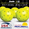 image:imageFranklin Sports Beginner Pickleball Sets  2  4 Player Sets  Aluminum Paddles  X40 Pickleballs  USA Pickleball USAPA Approved4 Player Set