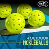 image:imageFranklin Sports Beginner Pickleball Sets  2  4 Player Sets  Aluminum Paddles  X40 Pickleballs  USA Pickleball USAPA Approved4 Player Set