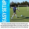 image:imageFranklin Sports Futsal Aluminum Goal  White 910 x 67