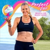 image:imageFranklin Sports Kerri Walsh Beach  Outdoor Volleyball  Official Size  Weight  Soft Cover Volleyball for Kids  Adults  with Pump  Needle Included