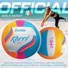 image:imageFranklin Sports Kerri Walsh Beach  Outdoor Volleyball  Official Size  Weight  Soft Cover Volleyball for Kids  Adults  with Pump  Needle Included