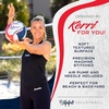 image:imageFranklin Sports Kerri Walsh USA Beach Volleyball  Soft Cover Official Size Beach  Outdoor Volleyball  Red White  Blue Volleyball  Pump  Needle