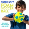 image:imageFranklin Sports Kids Foam Soccer Ball  Mini Soft Foam Youth Soccer Ball  Indoor  Outdoor Toy Soccer Ball for Kids  Probrite 65 Mini Foam Ball  Soft Backyard  Practice Toy Ball  YellowFoam Soccer Ball  Yellow