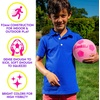 image:imageFranklin Sports Kids Foam Soccer Ball  Mini Soft Foam Youth Soccer Ball  Indoor  Outdoor Toy Soccer Ball for Kids  Probrite 65 Mini Foam Ball  Soft Backyard  Practice Toy Ball  YellowFoam Soccer Ball  Pink