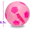 image:imageFranklin Sports Kids Foam Soccer Ball  Mini Soft Foam Youth Soccer Ball  Indoor  Outdoor Toy Soccer Ball for Kids  Probrite 65 Mini Foam Ball  Soft Backyard  Practice Toy Ball  YellowFoam Soccer Ball  Pink