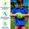 image:imageFranklin Sports Kids Foam Soccer Ball  Mini Soft Foam Youth Soccer Ball  Indoor  Outdoor Toy Soccer Ball for Kids  Probrite 65 Mini Foam Ball  Soft Backyard  Practice Toy Ball  YellowFoam Football