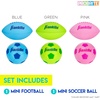image:imageFranklin Sports Kids Mini Foam Sports Balls  Indoor  Outdoor Soft Foam Toy Balls for Kids  Perfect Backyard  Practice  MiniAssorted