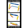 image:imageFranklin Sports Kids Soccer Goal with Ball amp Pump  24 X 16RedBlueYellow