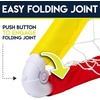 image:imageFranklin Sports Kids Soccer Goal with Ball amp Pump  24 X 16RedBlueYellow