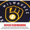 image:imageFranklin Sports MLB Team Pickleball Paddles  Official MLB Baseball Team Logo  Colors Pickleball Paddles  Signature Series 13MM Pickleball Paddle with MaxGrit  USA Pickleball USAPA ApprovedMilwaukee Brewers