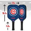 image:imageFranklin Sports MLB Team Pickleball Paddles  Official MLB Baseball Team Logo  Colors Pickleball Paddles  Signature Series 13MM Pickleball Paddle with MaxGrit  USA Pickleball USAPA ApprovedChicago Cubs