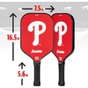 image:imageFranklin Sports MLB Team Pickleball Paddles  Official MLB Baseball Team Logo  Colors Pickleball Paddles  Signature Series 13MM Pickleball Paddle with MaxGrit  USA Pickleball USAPA ApprovedPhiladelphia Phillies