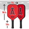 image:imageFranklin Sports MLB Team Pickleball Paddles  Official MLB Baseball Team Logo  Colors Pickleball Paddles  Signature Series 13MM Pickleball Paddle with MaxGrit  USA Pickleball USAPA ApprovedLos Angeles Angels