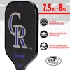 image:imageFranklin Sports MLB Team Pickleball Paddles  Official MLB Baseball Team Logo  Colors Pickleball Paddles  Signature Series 13MM Pickleball Paddle with MaxGrit  USA Pickleball USAPA ApprovedColorado Rockies