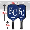 image:imageFranklin Sports MLB Team Pickleball Paddles  Official MLB Baseball Team Logo  Colors Pickleball Paddles  Signature Series 13MM Pickleball Paddle with MaxGrit  USA Pickleball USAPA ApprovedKansas City Royals