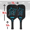 image:imageFranklin Sports MLB Team Pickleball Paddles  Official MLB Baseball Team Logo  Colors Pickleball Paddles  Signature Series 13MM Pickleball Paddle with MaxGrit  USA Pickleball USAPA ApprovedMiami Marlins