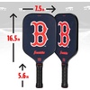 image:imageFranklin Sports MLB Team Pickleball Paddles  Official MLB Baseball Team Logo  Colors Pickleball Paddles  Signature Series 13MM Pickleball Paddle with MaxGrit  USA Pickleball USAPA ApprovedBoston Red Sox