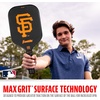image:imageFranklin Sports MLB Team Pickleball Paddles  Official MLB Baseball Team Logo  Colors Pickleball Paddles  Signature Series 13MM Pickleball Paddle with MaxGrit  USA Pickleball USAPA ApprovedSan Francisco Giants