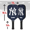 image:imageFranklin Sports MLB Team Pickleball Paddles  Official MLB Baseball Team Logo  Colors Pickleball Paddles  Signature Series 13MM Pickleball Paddle with MaxGrit  USA Pickleball USAPA ApprovedNew York Yankees