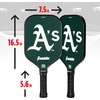 image:imageFranklin Sports MLB Team Pickleball Paddles  Official MLB Baseball Team Logo  Colors Pickleball Paddles  Signature Series 13MM Pickleball Paddle with MaxGrit  USA Pickleball USAPA ApprovedOakland Athletics