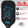 image:imageFranklin Sports MLB Team Pickleball Paddles  Official MLB Baseball Team Logo  Colors Pickleball Paddles  Signature Series 13MM Pickleball Paddle with MaxGrit  USA Pickleball USAPA ApprovedMiami Marlins