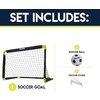 image:imageFranklin Sports Mini Soccer Goal with Ball and PumpBlack