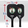 image:imageFranklin Sports NBA Team Pickleball Paddles  Official NBA Basketball Team Logo Pickleball Paddles  Signature Series 13MM Pickleball Paddle with MaxGrit  USA Pickleball USAPA ApprovedBoston Celtics
