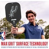 image:imageFranklin Sports NBA Team Pickleball Paddles  Official NBA Basketball Team Logo Pickleball Paddles  Signature Series 13MM Pickleball Paddle with MaxGrit  USA Pickleball USAPA ApprovedSan Antonio Spurs