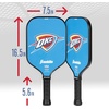 image:imageFranklin Sports NBA Team Pickleball Paddles  Official NBA Basketball Team Logo Pickleball Paddles  Signature Series 13MM Pickleball Paddle with MaxGrit  USA Pickleball USAPA ApprovedOklahoma City Thunder