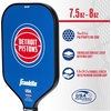 image:imageFranklin Sports NBA Team Pickleball Paddles  Official NBA Basketball Team Logo Pickleball Paddles  Signature Series 13MM Pickleball Paddle with MaxGrit  USA Pickleball USAPA ApprovedDetroit Pistons