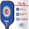 image:imageFranklin Sports NBA Team Pickleball Paddles  Official NBA Basketball Team Logo Pickleball Paddles  Signature Series 13MM Pickleball Paddle with MaxGrit  USA Pickleball USAPA ApprovedLos Angeles Clippers