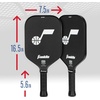 image:imageFranklin Sports NBA Team Pickleball Paddles  Official NBA Basketball Team Logo Pickleball Paddles  Signature Series 13MM Pickleball Paddle with MaxGrit  USA Pickleball USAPA ApprovedUtah Jazz