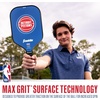 image:imageFranklin Sports NBA Team Pickleball Paddles  Official NBA Basketball Team Logo Pickleball Paddles  Signature Series 13MM Pickleball Paddle with MaxGrit  USA Pickleball USAPA ApprovedDetroit Pistons