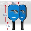 image:imageFranklin Sports NBA Team Pickleball Paddles  Official NBA Basketball Team Logo Pickleball Paddles  Signature Series 13MM Pickleball Paddle with MaxGrit  USA Pickleball USAPA ApprovedOrlando Magic