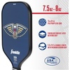 image:imageFranklin Sports NBA Team Pickleball Paddles  Official NBA Basketball Team Logo Pickleball Paddles  Signature Series 13MM Pickleball Paddle with MaxGrit  USA Pickleball USAPA ApprovedNew Orleans Pelicans