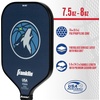 image:imageFranklin Sports NBA Team Pickleball Paddles  Official NBA Basketball Team Logo Pickleball Paddles  Signature Series 13MM Pickleball Paddle with MaxGrit  USA Pickleball USAPA ApprovedMinnesota Timberwolves