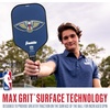 image:imageFranklin Sports NBA Team Pickleball Paddles  Official NBA Basketball Team Logo Pickleball Paddles  Signature Series 13MM Pickleball Paddle with MaxGrit  USA Pickleball USAPA ApprovedNew Orleans Pelicans