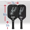 image:imageFranklin Sports NBA Team Pickleball Paddles  Official NBA Basketball Team Logo Pickleball Paddles  Signature Series 13MM Pickleball Paddle with MaxGrit  USA Pickleball USAPA ApprovedSan Antonio Spurs