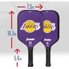 image:imageFranklin Sports NBA Team Pickleball Paddles  Official NBA Basketball Team Logo Pickleball Paddles  Signature Series 13MM Pickleball Paddle with MaxGrit  USA Pickleball USAPA ApprovedLos Angeles Lakers