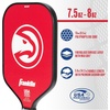 image:imageFranklin Sports NBA Team Pickleball Paddles  Official NBA Basketball Team Logo Pickleball Paddles  Signature Series 13MM Pickleball Paddle with MaxGrit  USA Pickleball USAPA ApprovedAtlanta Hawks